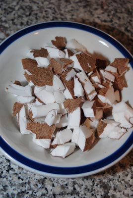 coconut chunks